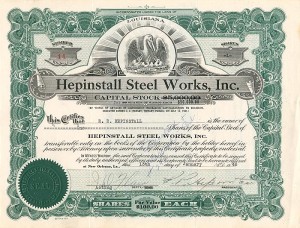 Hepinstall Steel Works, Inc.